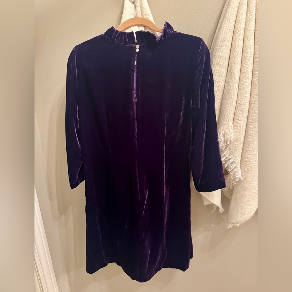Talbots Deep Purple Dress - Picture 3 of 5
